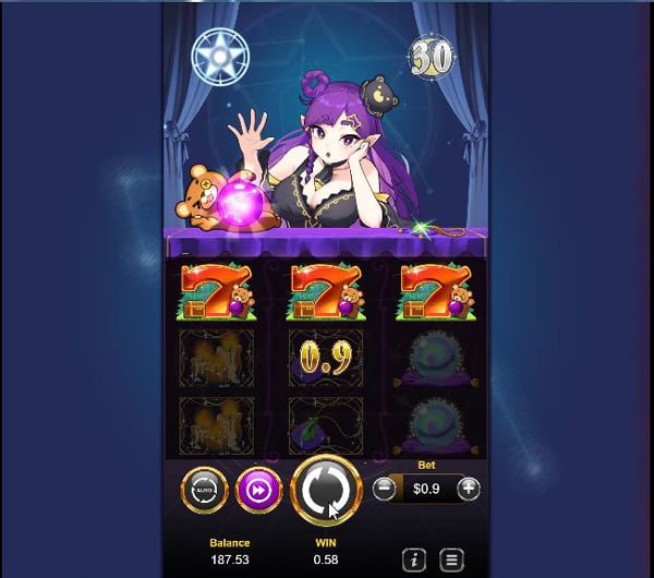 星ステージで赤7ボーナスGET