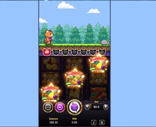 ラストスピンで7が揃う