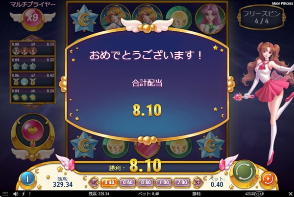 8.10の合計配当