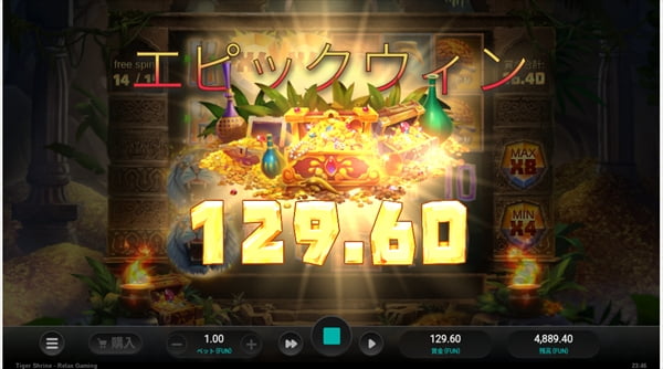 129.60のエピックウィン