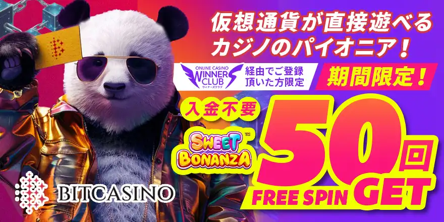 ビットカジノのメインイメージ